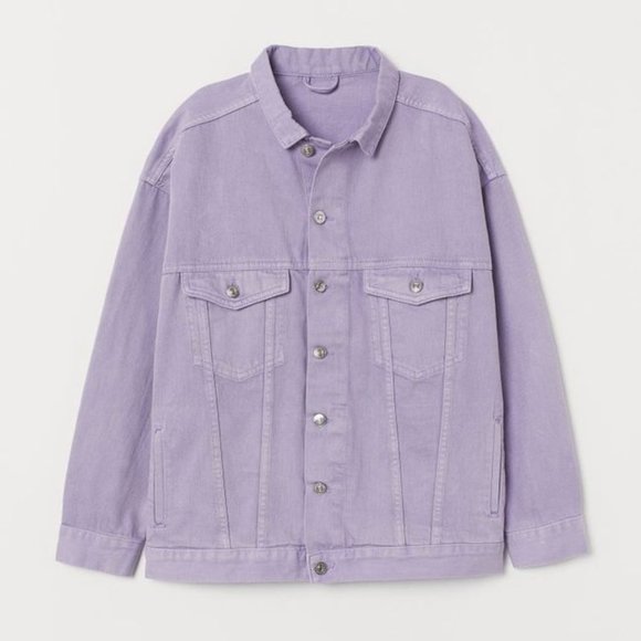 Lilac Jean Jacket - Picture 1 of 3